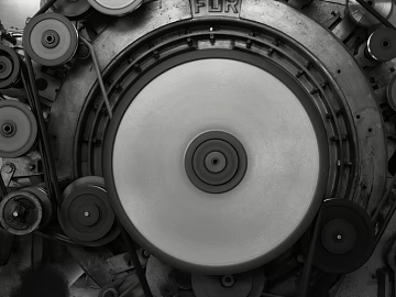 black and white painting 3d model