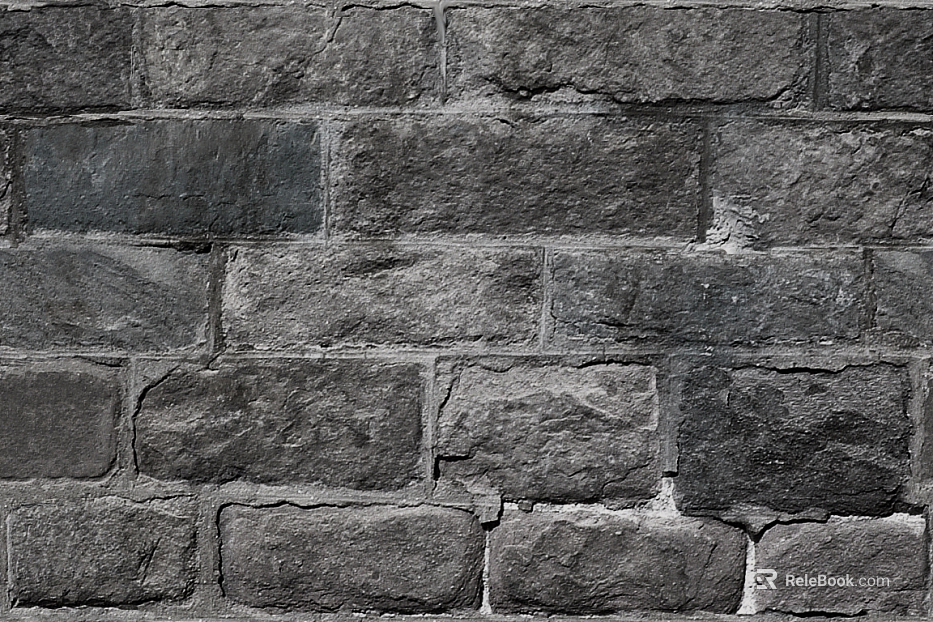 Brick wall black culture brick seamless texture