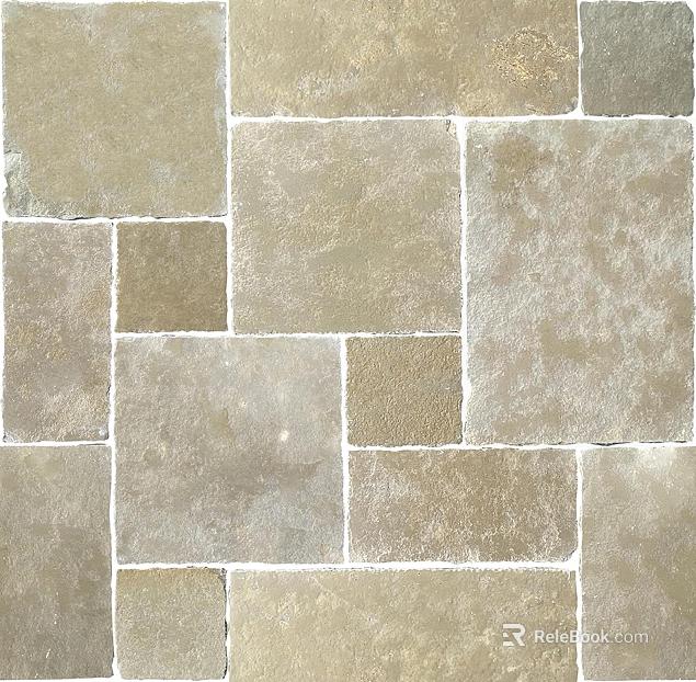 Antique-style tiles texture