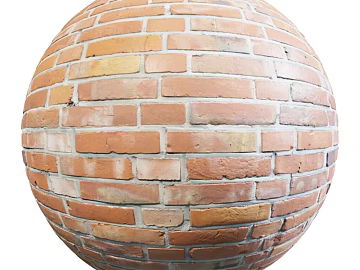 Brick wall PBR texture (ID:ffach598781)