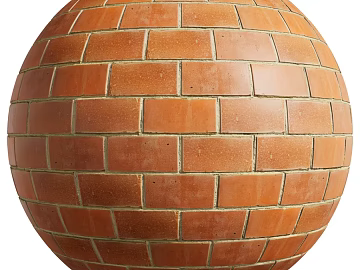 Brick wall PBR texture (ID:ffach216481)