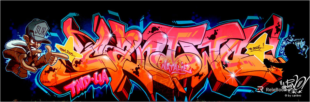 Graffiti texture