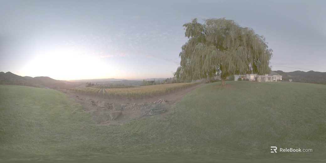 dusk outdoor field landscape hdr texture