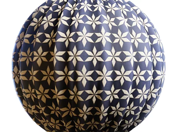 Curtain fabric PBR texture (ID:ffach468224)