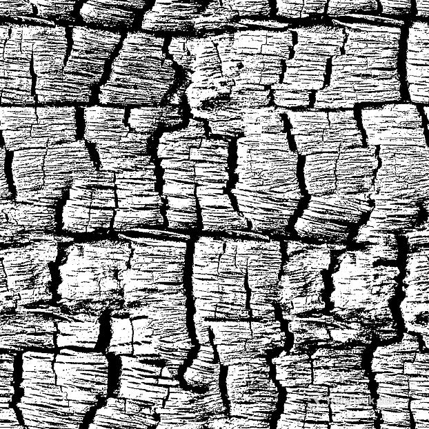 Black and white dilapidated wood trim texture
