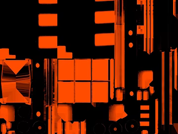 Orange black industrial wind metal texture (ID:ffaeh583626)