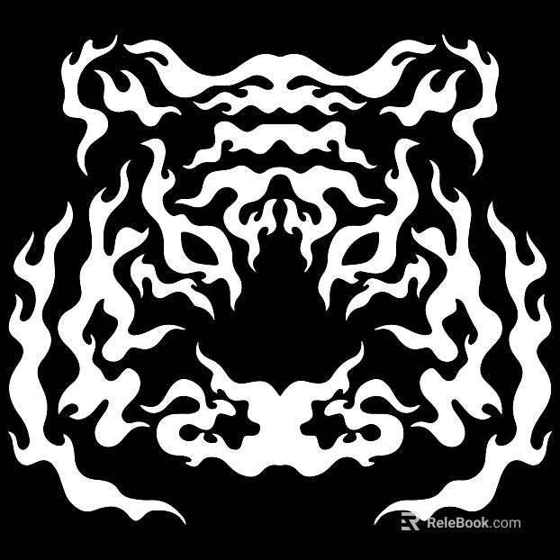 Tattoo black and white mask pattern texture texture