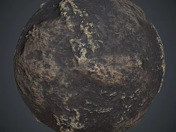 Rock PBR texture (ID:ffach085181)