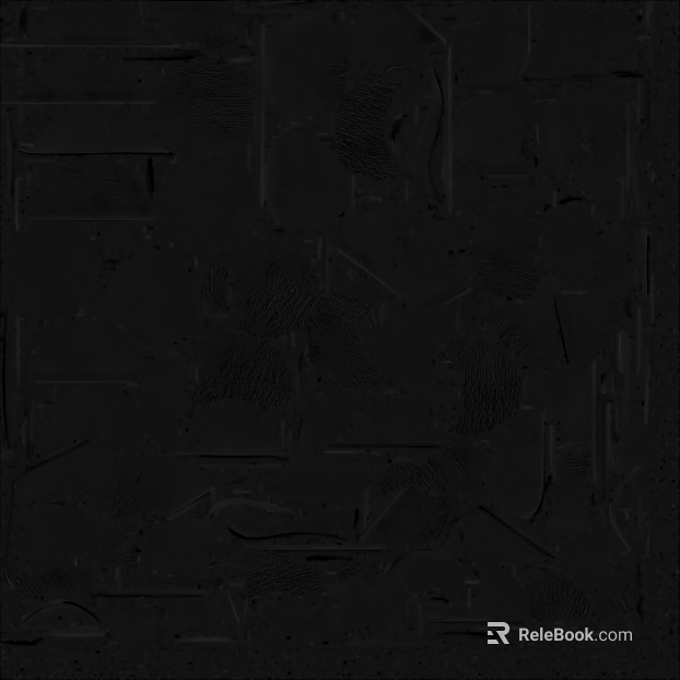 Black Black and White Bump Wall Map texture