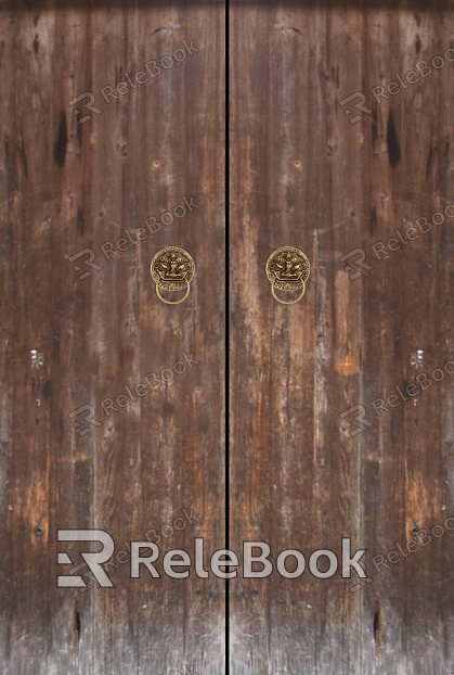 Wooden door texture