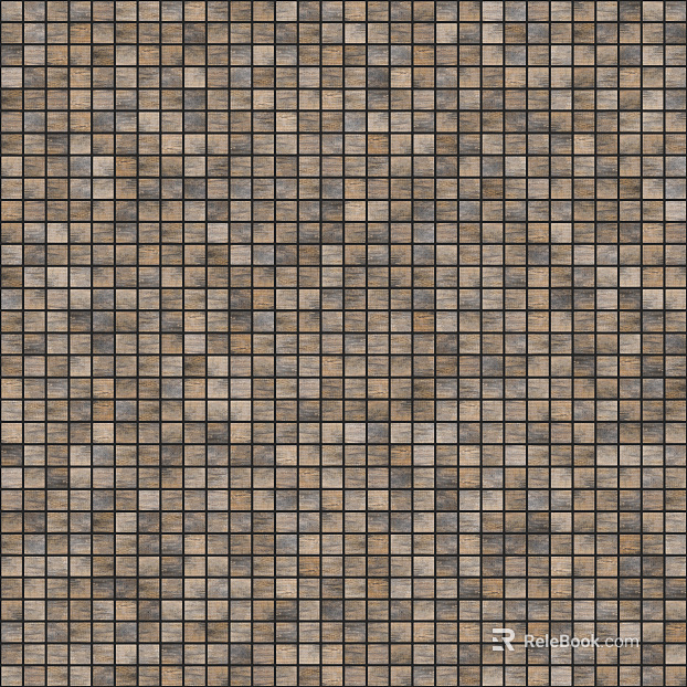 Mosaic Ceramic Map texture