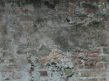 Taupe dilapidated brick wall interior and exterior walls texture (ID:ffaeh928974)