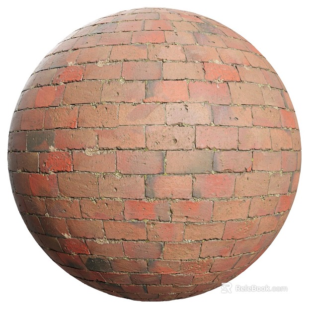 Brick wall PBR texture