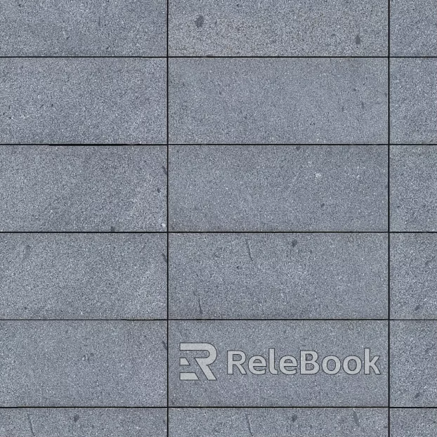 Brick wall black seam gray brick texture