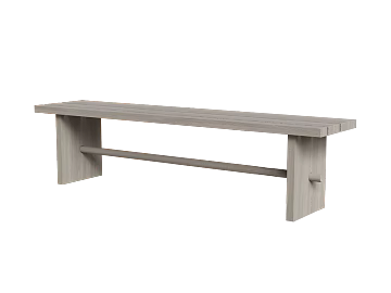 Light gray wooden bench home seat texture (ID:ffaeh079436)