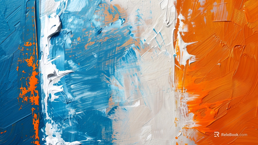 Oil Painting Smear Art Abstract Texture texture