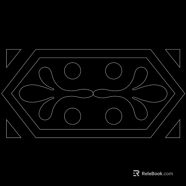engraved mask black and white pattern printing texture