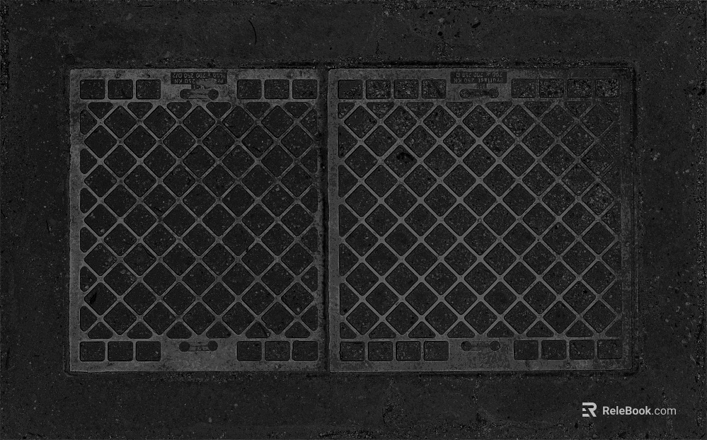 manhole cover texture