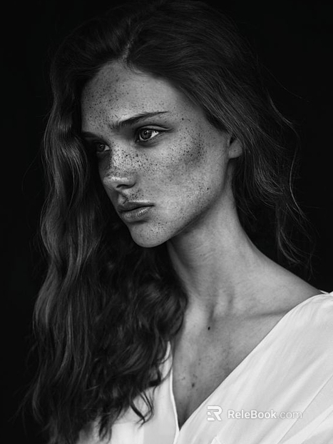 black and white painting texture