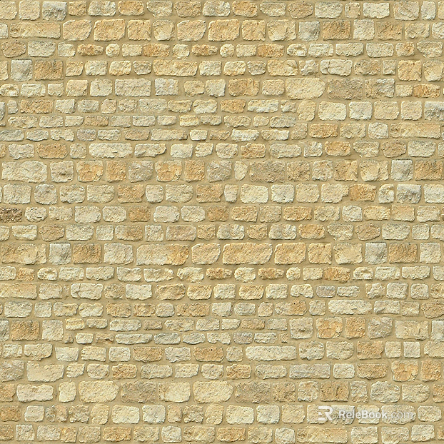 Outdoor building rock block stone wall brick wall texture