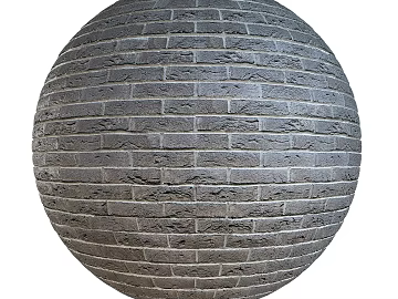 Brick wall PBR texture (ID:ffach081714)