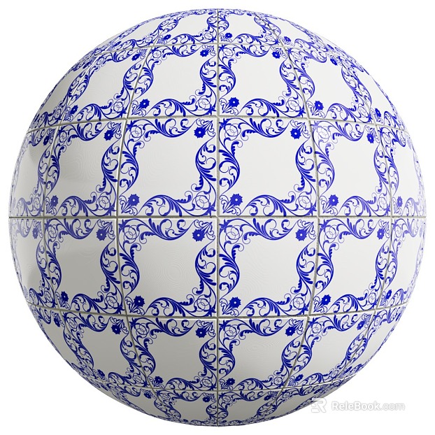 Tile PBR texture