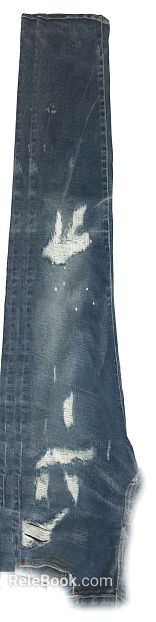 Retro blue distressed denim clothing fabric texture