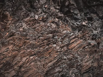 mountain rock wall 3d model