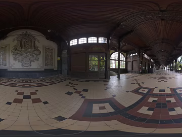 Foreign mahogany promenade under HDR texture (ID:ffach359285)