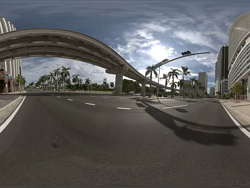 Urban Architecture Street Overpass Under Daytime HDR texture (ID:ffabg87401)