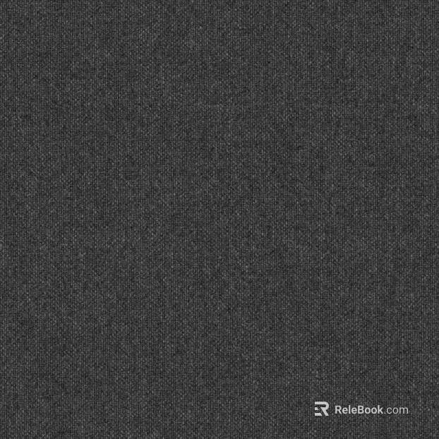 Dark gray plain soft fabric texture