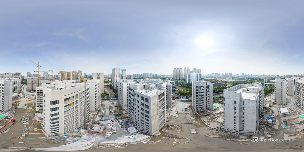 HDR City Panorama texture