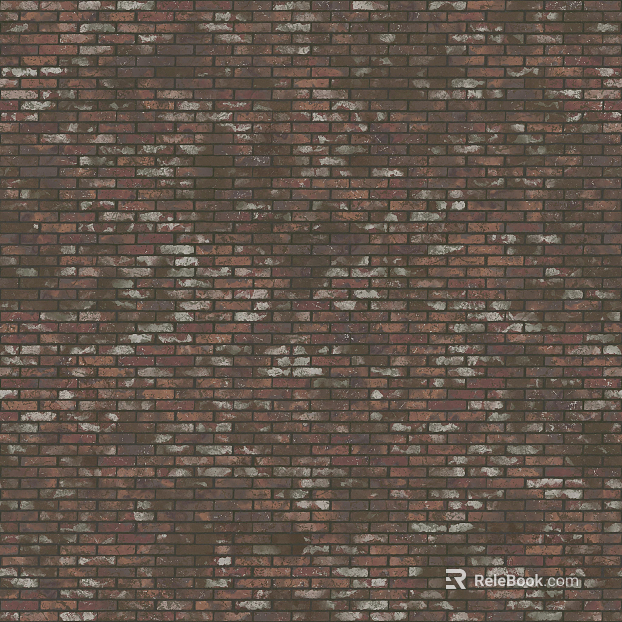 Brick wall Post-war wind red brick cement wall texture