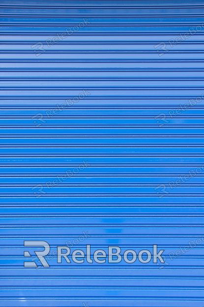 Rolling shutter door texture