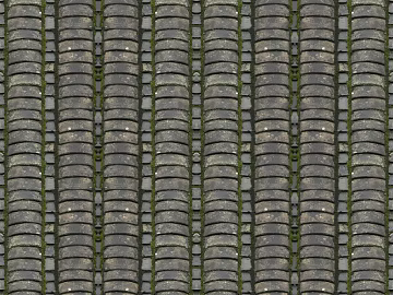 Green tile 3d model