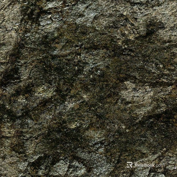 Gray black rock outdoor wall texture