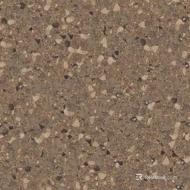 brown terrazzo texture
