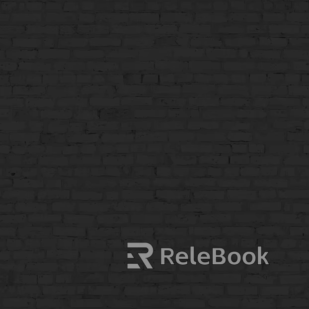 Black and white brick wall texture