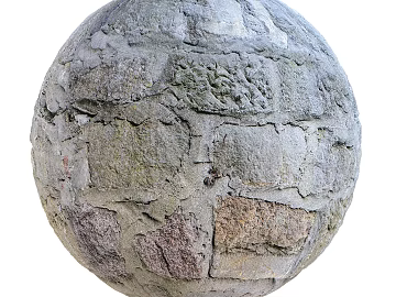 Brick wall PBR texture (ID:ffach468714)