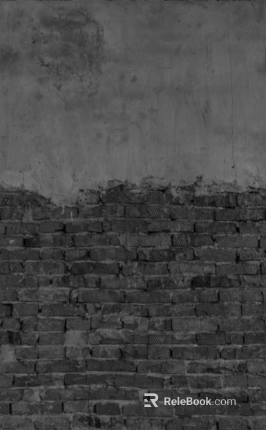 Black and white relief texture