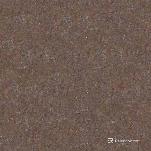 Dark brown distressed metal plate wall decoration texture