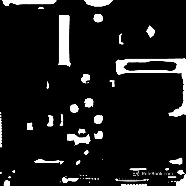 Black and White Bump Abstract Texture texture