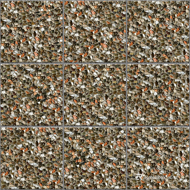 Goose soft stone gravel gravel floor tile sidewalk road ground square paving texture