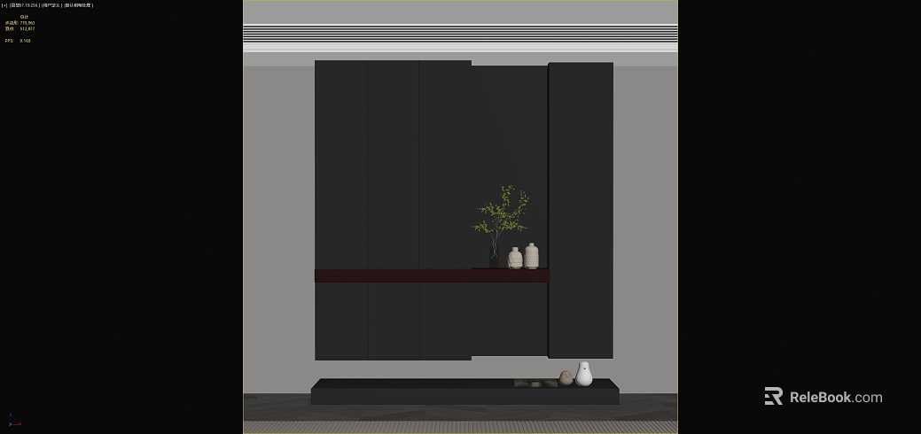 Modern deep gray clapboard background wall texture