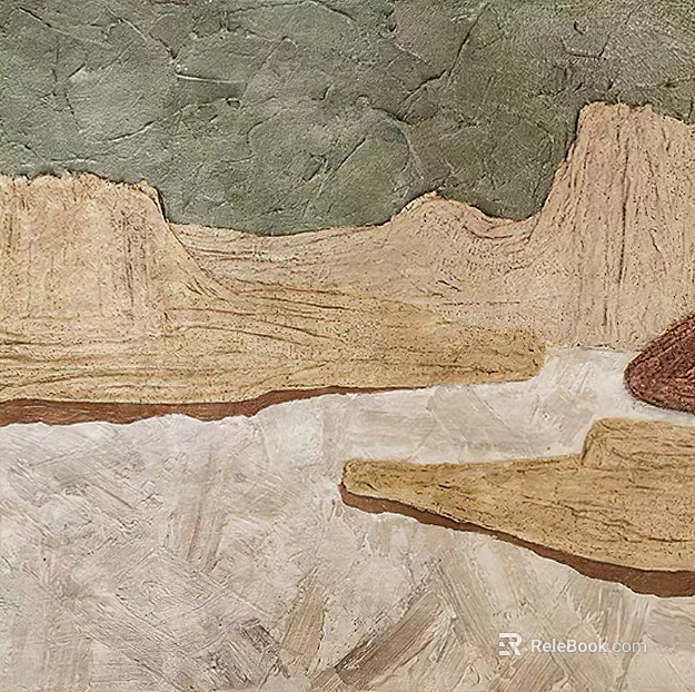Quiet wind light brown art paint background wall texture