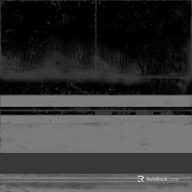 Black and gray distressed metal panels, industrial-style wall texture
