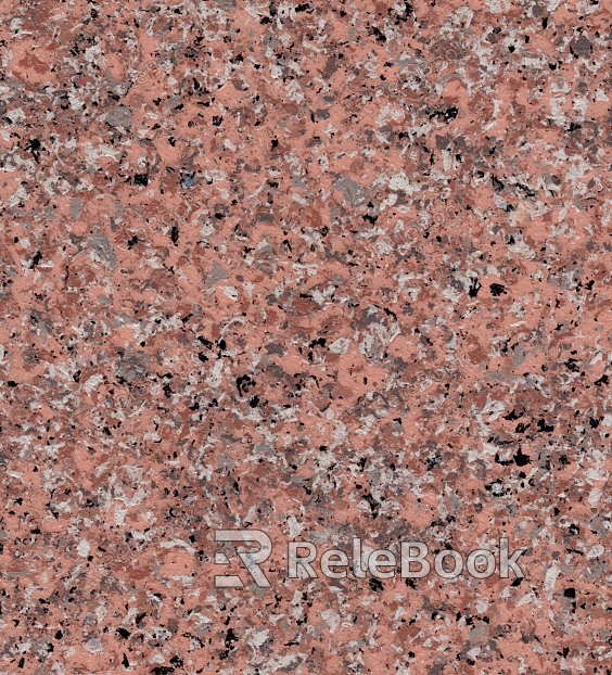 A close-up texture shot of granite, showcasing its intricate blend of grey, white, and black speckles with occasional pink granules, highlighting the natural stone's rugged and variegated character.