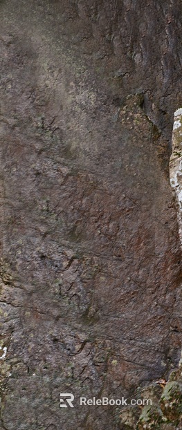 Dark gray brown rock outdoor wall texture
