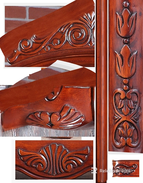 Wooden carvings texture