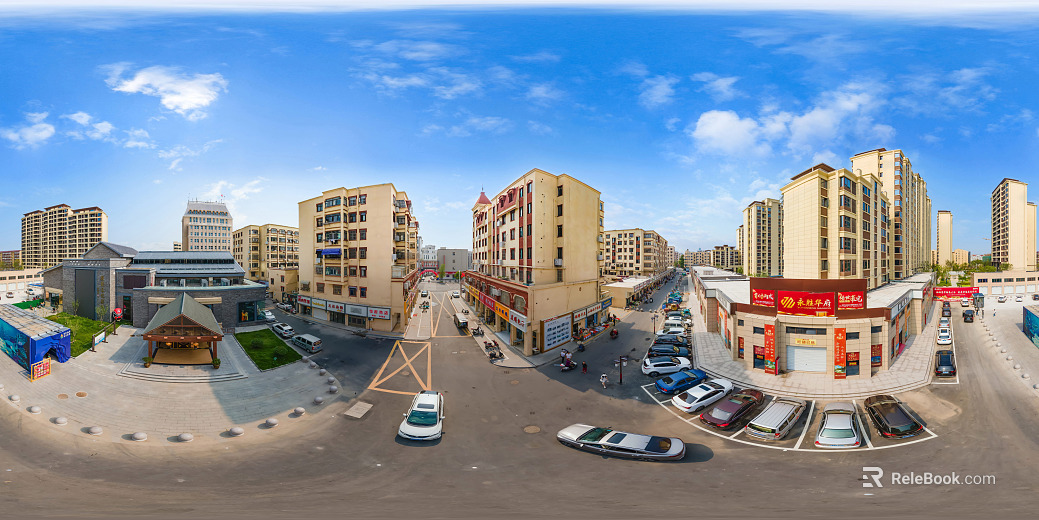 HDR City Community Panorama texture